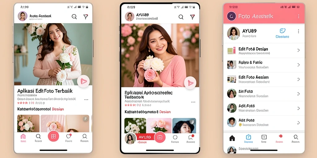 Screenshot utama AYU89 menampilkan antarmuka pengguna yang menarik dan fungsional.