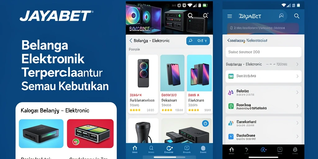 Antarmuka aplikasi JAYABET yang modern dan intuitif.