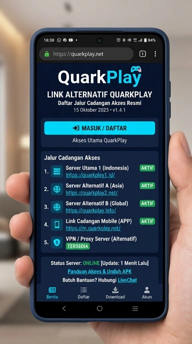 Link Alternatif Quarkplay untuk Pengguna Android