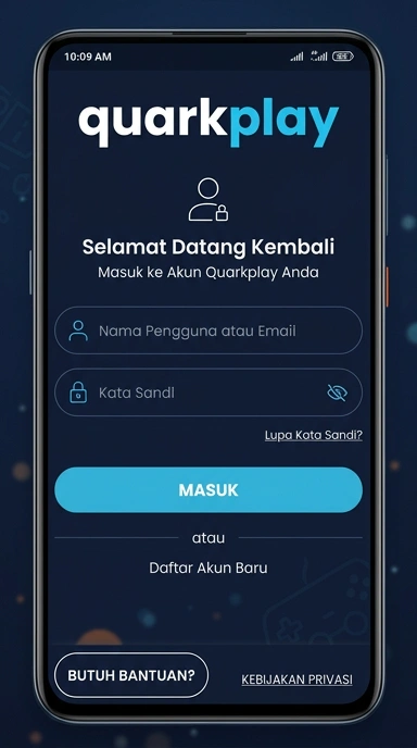 Masuk ke Akun Quarkplay Anda dengan Mudah